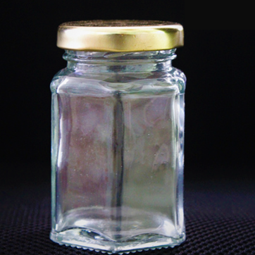 100 ML HEXAGONAL JAR