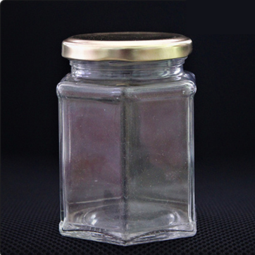 250 ML HEXAGONAL JAR